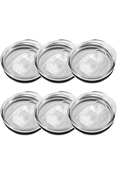 Choice 6Pcs 6Pcs Skinny Tumbler Lid Plastic Tumbler Replacement Lids Splash R...