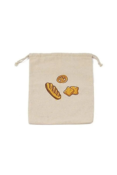 Choice أكياس خبز من الكتان، طراز C، قابلة لإعادة الاستخدام، برباط، كبيرة الحج...