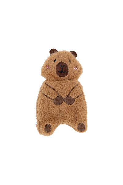 Choice لعبة دب بني مخملي للكلاب، لعبة مضغ متينة مزودة بصافرتين، لعبة ذاتية ال...