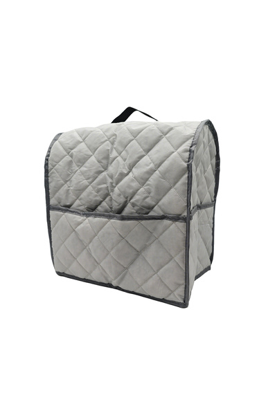 Choice غطاء واقٍ من الغبار لخلاط عمودي متعدد الألوان، لون رمادي فاتح، قطعة وا...