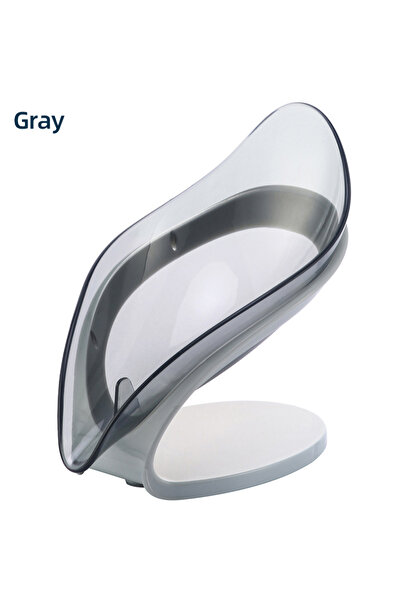 Choice صحن صابون متعدد الوظائف رمادي اللون، مزود بقاعدة قابلة للفصل، مصنوع من...