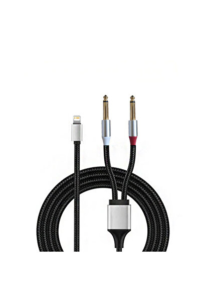 Choice كابل مقسم صوت بطول 1.2 متر من نوع USB-C إلى 6.35 ملم، ومكبر صوت ثنائي ...