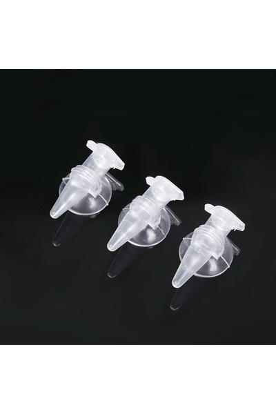 Choice 3 قطع من قمع التغذية الأوتوماتيكية للأسماك، على شكل مخروط، لتغذية الرو...