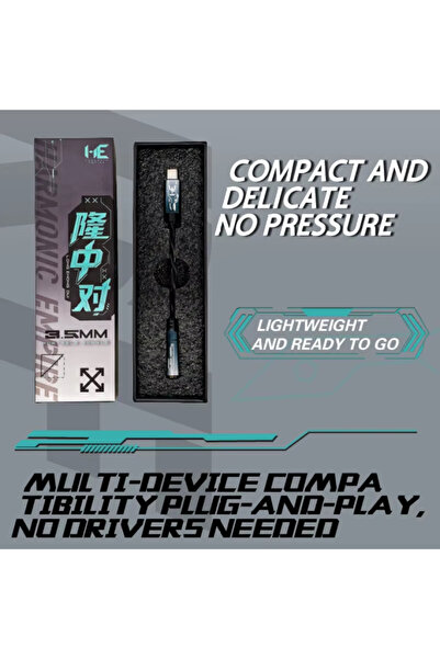 Yongse 3.5 to Type-C TANGZU LongZhongDui-KT02F20 Chip Type-C to 3.5mm Plugs H...