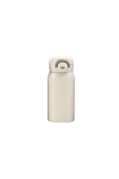 Choice 220ml beige Mini Thermos Cup 220ml/320ml Stainless Steel Thermal Pocke...