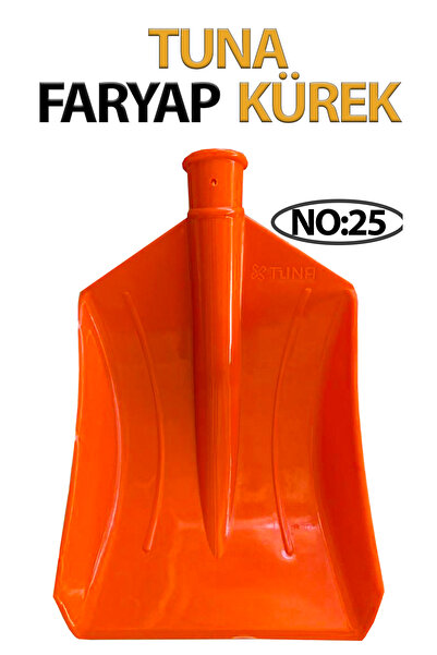 Tuna Kürek Faryap Kar Küreği Plastik (Sapsız Orjinal)