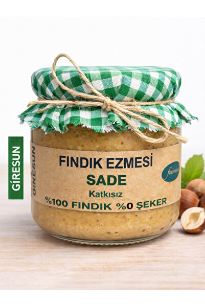 fındıkcım Fındık Ezmesi, Şekersiz %100 FINDIK 270 Gr.