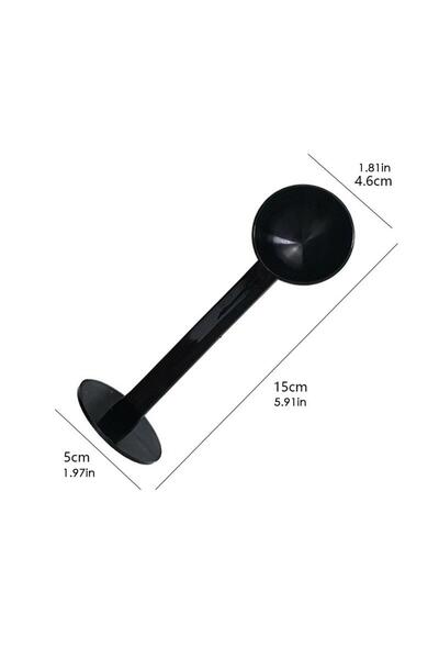 Choice Black 1PC Coffee Spoon Tamping Scoop 2 in 1 Coffee Powder Coffeeware M...