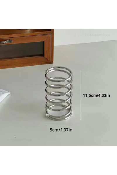 Choice 5x11cm Multipurpose Stainless Steel Toothbrush Holder Bathroom Accesso...