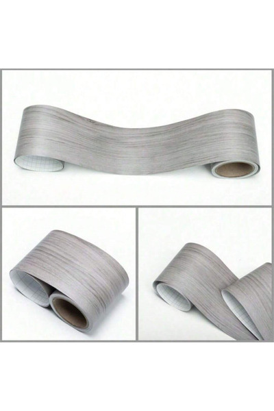 Choice ملصق إصلاح إطار باب من مادة PVC ذاتية اللصق بنقشة الخشب، مقاس 8 سم × 5...