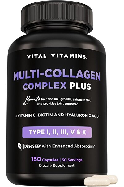Vital Vitamins Multi Collagen Complex Plus