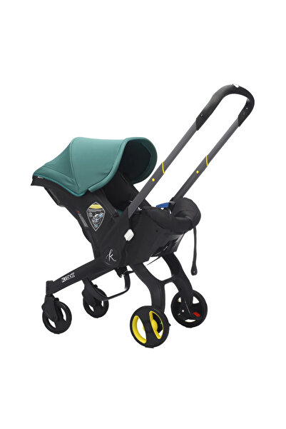 Kiddo Cărucior KIDOO 2 în 1 pentru nou-născuți – scaun auto și cărucior, sigu...