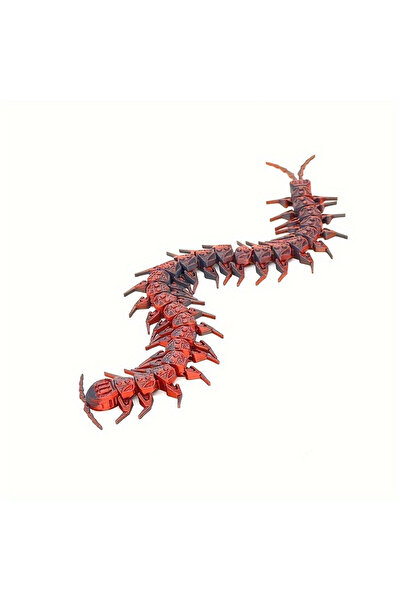 Choice تمثال حريش أسود ملون مطبوع بتقنية ثلاثية الأبعاد - مفاصل متحركة لحركة ...