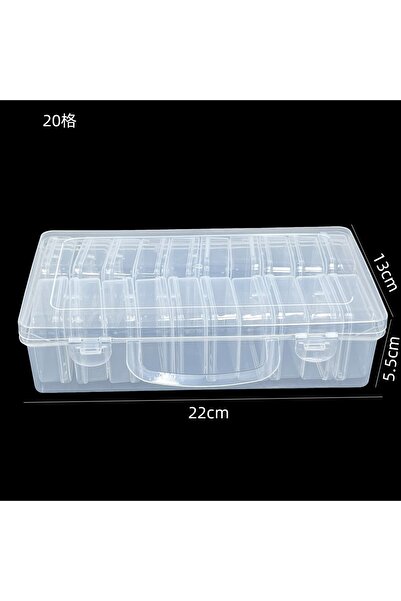 Choice صندوق تنظيم 20 جرامًا، منظمات خرز صغيرة، علب تخزين بلاستيكية، حاويات ت...