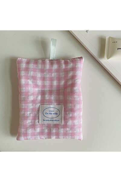 Choice 16.5X12.5cm Pink Ins Style Polka Dot Coasters Portable Square Cotton C...