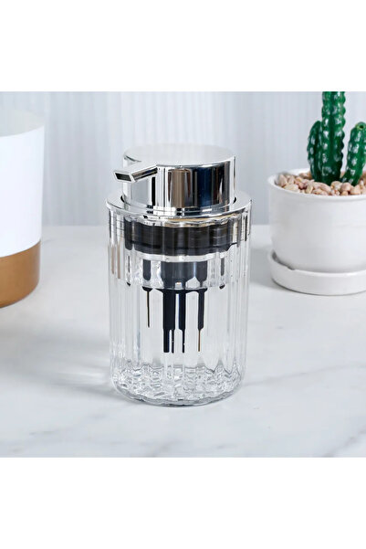 Choice Silver Hands Foaming Soap Dispenser Refillable Hand Soap Pump Dispense...