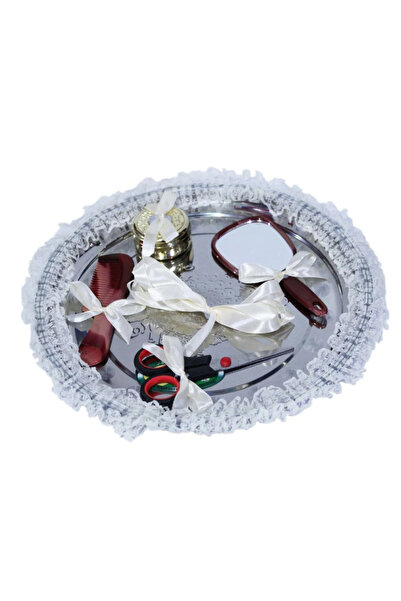 Inovius 6-Piece Mot Tray, Ivory - TPM09