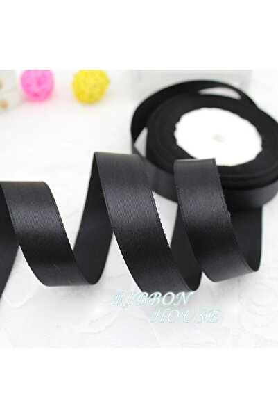 Choice 25Yards 20mm (25 yards/roll) Black Single Face Satin Ribbon Wholesale ...