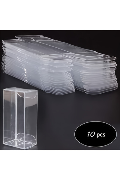 Choice 10pcs 10pcs Car Toy Dustproof Box Display Protection Box Transparent P...