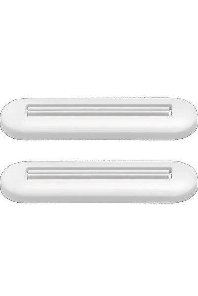 Choice 2Pcs White Toothpaste Clip, Toothpaste Squeezer,Facial Cleanser Hand C...