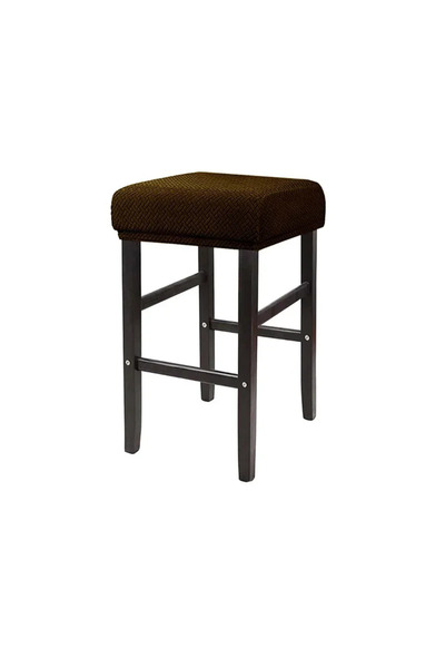 Choice 1pc chair cover A9 1pc Square Stool Chair Cover Jacquard Elastic Anti-...