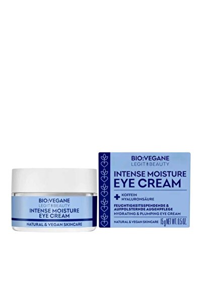 Bio:Vegane Legit Beauty Intensely hydrating eye cream, with hyaluronic acid &...