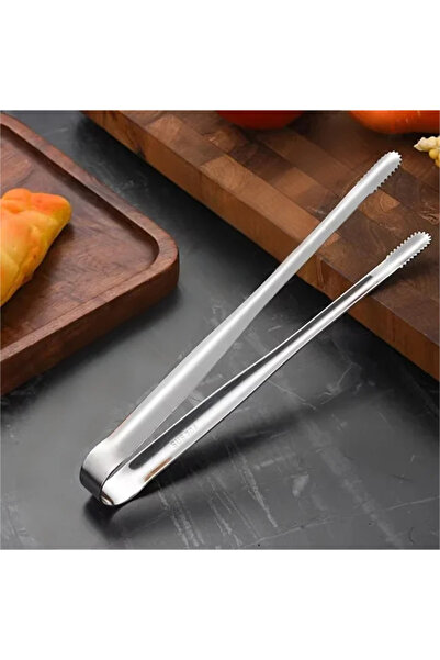 Choice S Stainless Steel Grill Tongs Food Clip BBQ Steak Clip Bread Tong Cook...