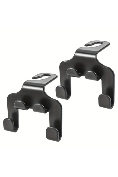 Choice خطافان لتعليق مسند رأس مقعد السيارة، خطاف بلاستيكي متعدد الاستخدامات ل...