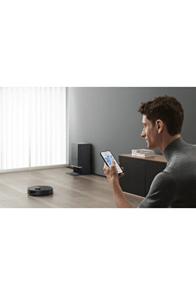 Xiaomi Robot Vacuum X20 Max Akıllı Robot Süpürge ve Mop Siyah