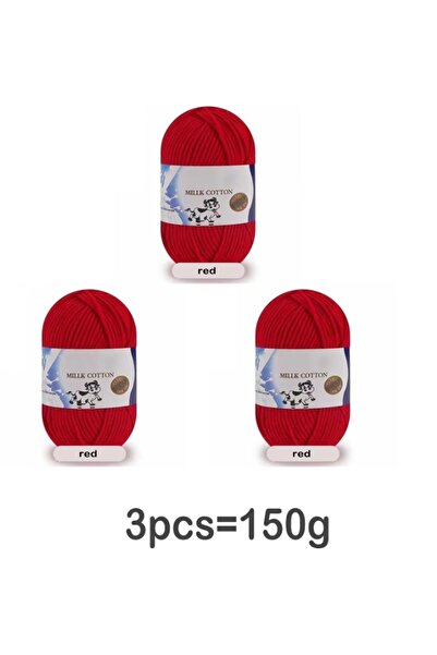 Choice 10 150g 5-strand Milk Yarn Handmade Medium Thick DIY Woven Doll Sweate...