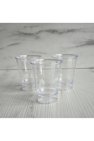 maycup Mika Sert Shot Bardağı Lohusa Şerbet İkram Bardağı Kahve Yanı 60cc 60 ...