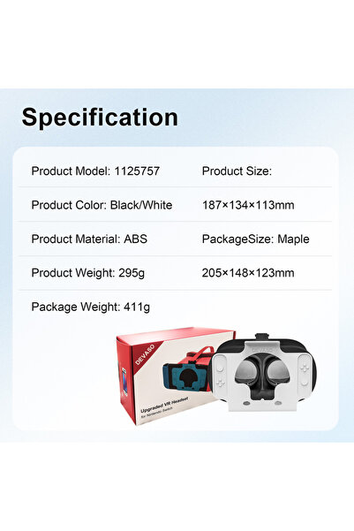 Choice نظارات الواقع الافتراضي ثلاثية الأبعاد عالية الدقة من ديفاسو باللونين ...