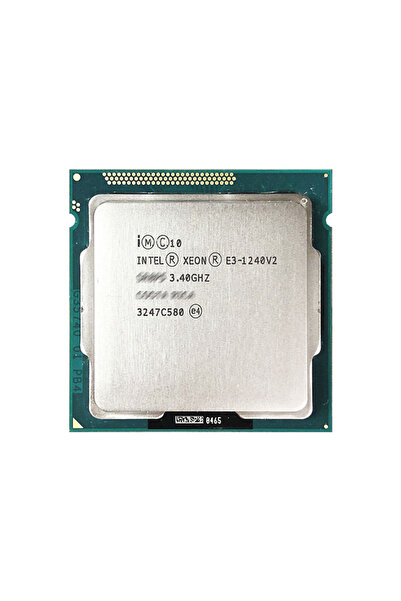 Intel Xeon E3 1240 V2 E3-1240V2 Used 3.4 GHz Quad Core 8M 69W CPU Processor A...