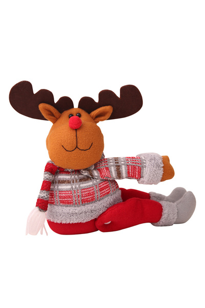 Choice أبازيم ستائر على شكل أيل، رجل ثلج، سانتا كلوز، مشابك ستائر عيد الميلاد...