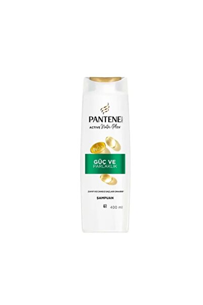 Pantene Pro-V قطعتان من شامبو بانتين القوي واللامع 400 مل