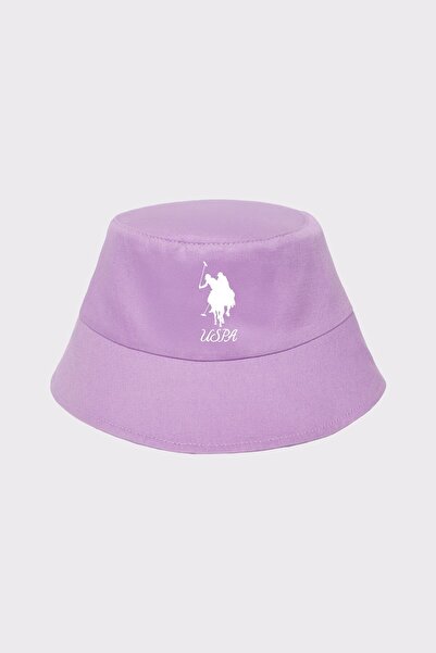 U.S. Polo Assn. يو اس بولو اسن. قبعة طفلة باللون الأرجواني