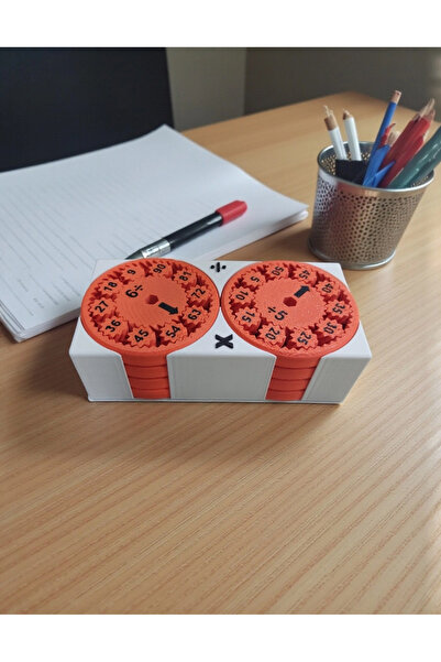 heptex Eğlenceli Matematik Çarkı: Çarpım Tablosu ve Bölme Pratik Seti