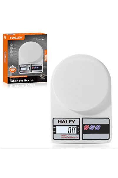 HALEY HY-5019 Digital Kitchen Scale – Extended Capacity of 10 kg, Accuracy of...