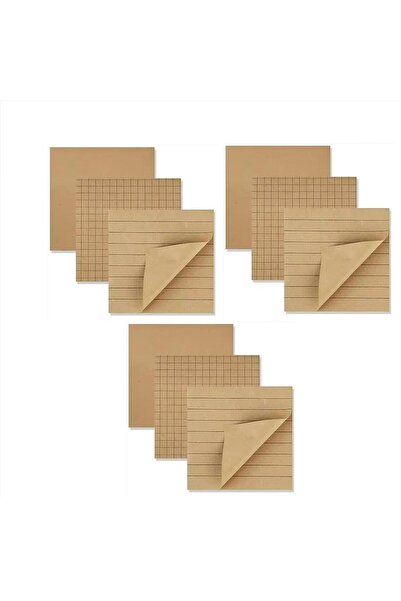 Arabest 9 Pack 80 Sheets Post-It Super Sticky Notes For Note Taking, To Do Li...