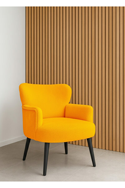 WATERYBROOK Welsoft Berjer Tekli Koltuk – Demonte Siyah Ahşap Ayak – 12 Renk ...