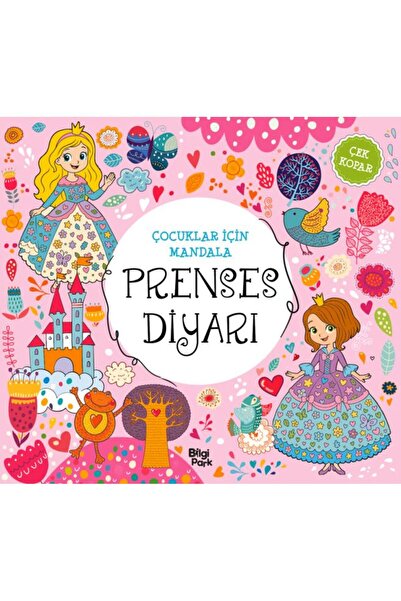 Timaş Yayınları Çocuklar İçin Mandala - Prenses Diyarı
