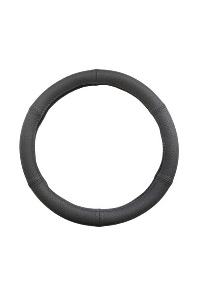 Umbrella Husa Volan Piele Naturala Perforata Negru 35-37 Cm