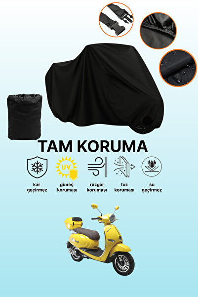 dokaca حقيبة خلفية سوداء وقماش دراجة نارية متوافق مع كوبا بلو بيرد