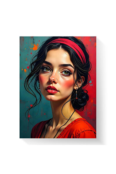 Printees Painting - Portrait with headband