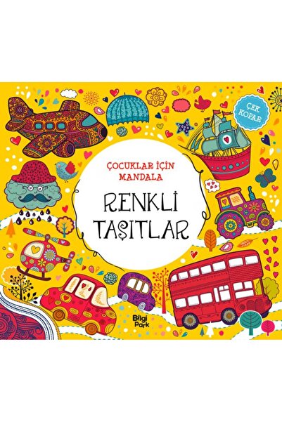 Timaş Yayınları ماندالا للأطفال - مركبات ملونة