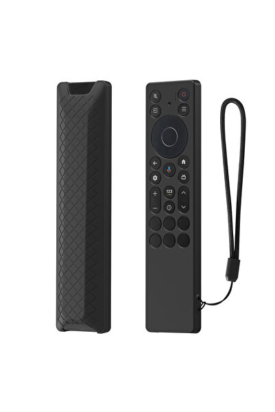 APWIKOGER Black For TCL RC923A/RC813A Silicone Remote Control Case Anti-Slip ...