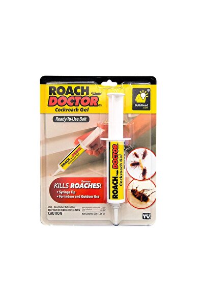 Roach Doctor طُعم جل للصراصير، تركيبة احترافية، حقنة لمكافحة الآفات، للاستخدا...