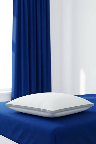 Asraar 1Piece | Comfort Sleeping Pillow White with Microfiber Filling and Lig...