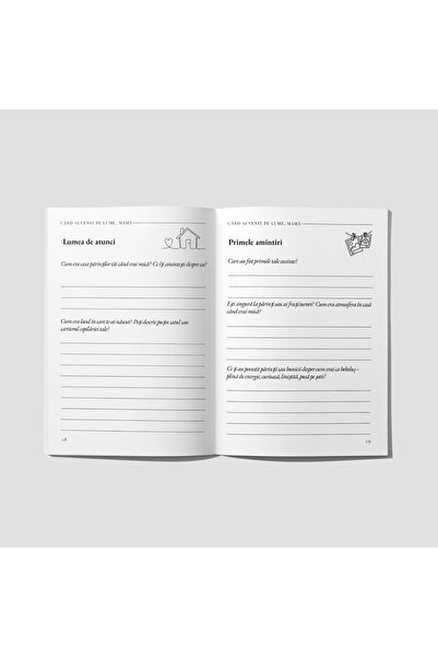 OEM Set jurnale complet „De vorbă cu tine” – Mama, Tata, Bunica & Bunicul