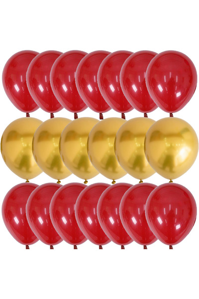 Choice 10inch 20PCS A 40/20Pcs 10inch Pomegranate Red Confetti Latex Balloons...